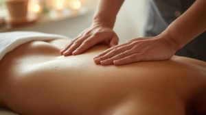 Massage Bild Rücken